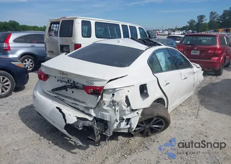 2015 Infiniti Q50 из США, поврежденный, VIN JN1BV7AP1FM355889